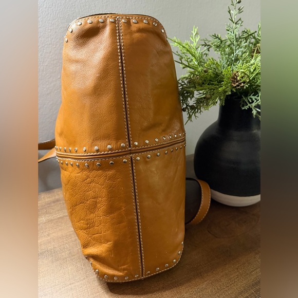 Michael Kors Uptown Astor Studded Shoulder Bag - Picture 4 of 16